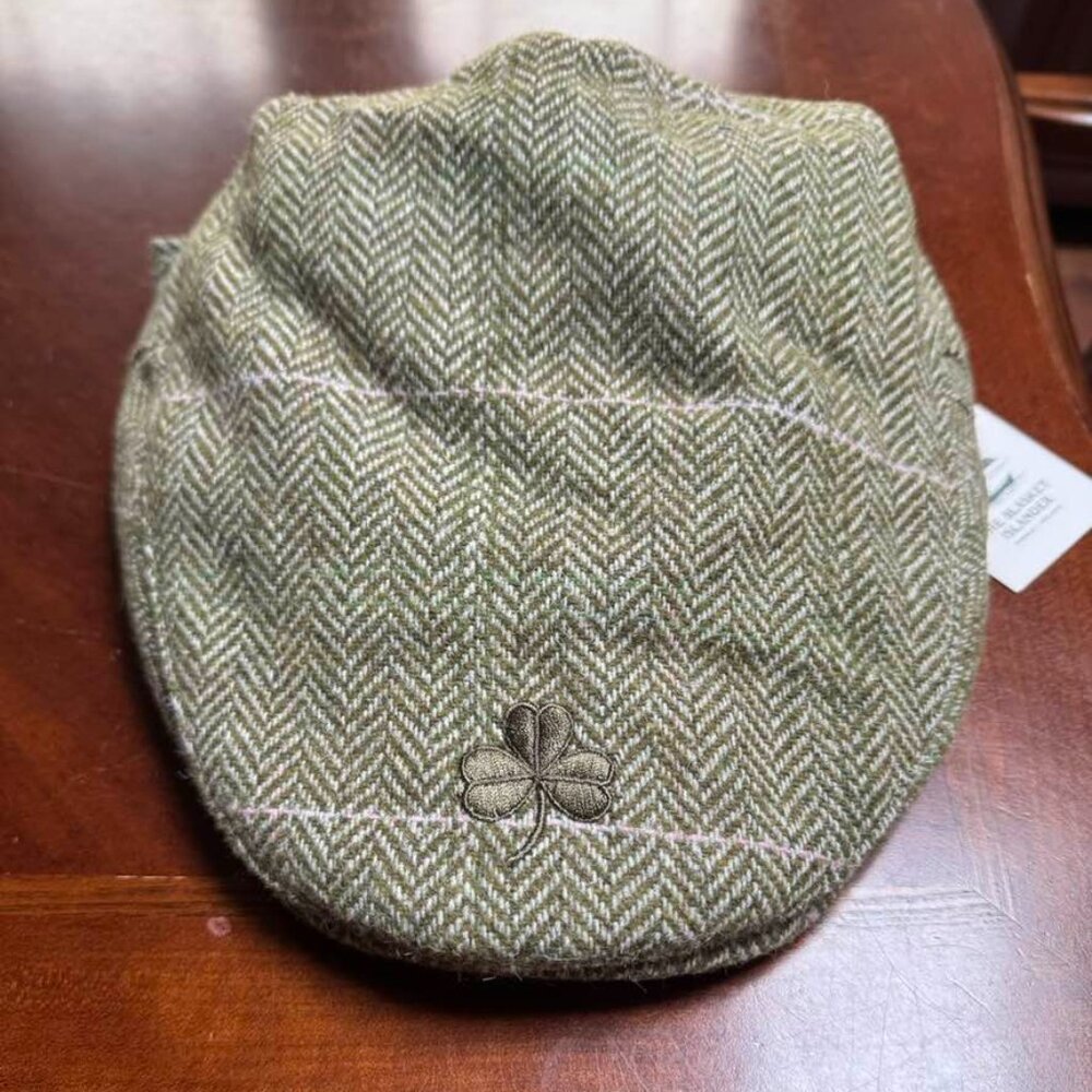 Irish Tweed Flat Cap - the Blasket Islander County Kerry New with Tags